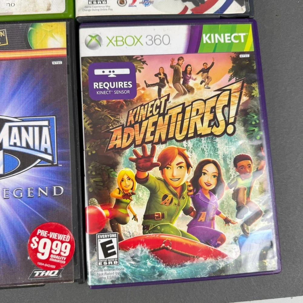 Xbox‎ 360 Sports Video Game lot Madden NHL Fight Night NCAA Football lot of 12